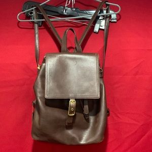 Backpack Coach small, brown.